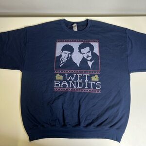 Home Alone “Wet Bandits” Men’s Sweater - Size XL
